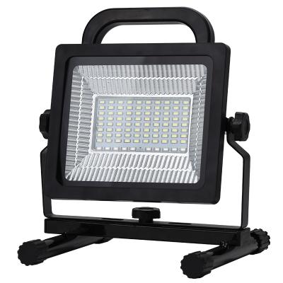 China 2021 Residential New Portable Hanging Emergency Rechargeable Floodlight Led Lamp Solar Outdoor Camping Light for sale