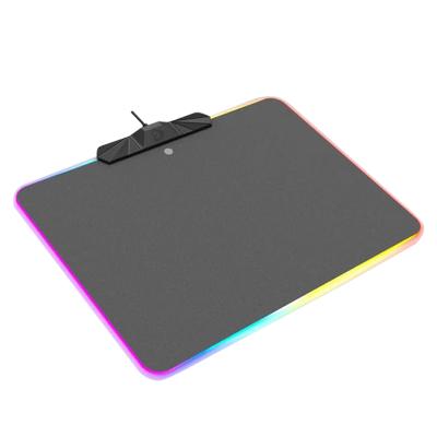 China USB Gaming Eco-Friendly Soft Waterproof Mouse Pad RGB LED Lighting Rubber Mice Mousepad For Gamer for sale