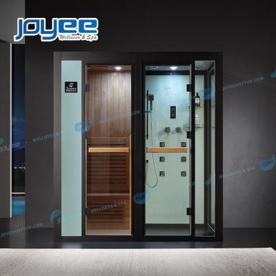 China Hot Selling Indoor Computer Control Panel JOYEE Steam Sauna Bath for Personal Family Bathroom with Saturated Steam and Dry Sauna Function for sale