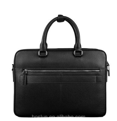 China Guangzhou fashion wholesale handmade business GENUINE LEATHER briefcase for men Te koop