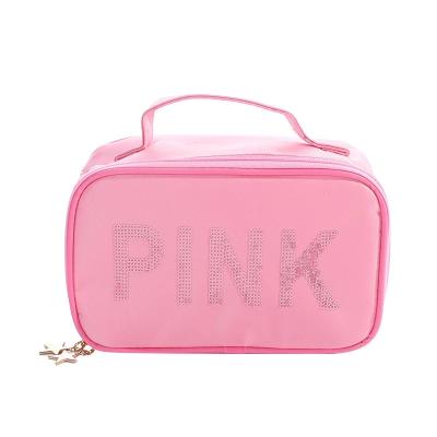 China New ROSE Coin Fashion Women Multifunctional Cosmetic Bag Custom Color Cosmetic Bag For Sale for sale