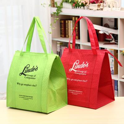 China Waterproof Ice Cream Hairy Crab Ice Cream Wine Lunch Cooler Insulation Bag Custom Fruit Cooler Cool Storage Thermal Bag for sale