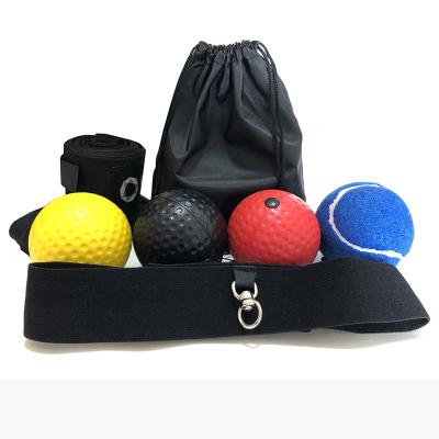 China Training In All Areas Relfex Ball Custom Boxing Headband And Reflex Adjustable Anti-Skid Boxing Ball for sale