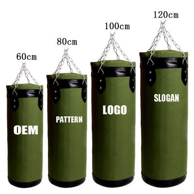 China Boxing Trainning Sand Filled Punching Bags Long Exercise Sandbag Training Sandbags for sale