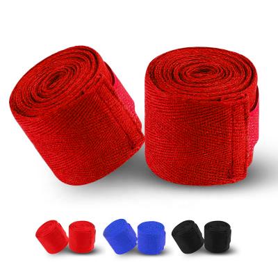 China Best Boxing Trainning Pairs Red Blue Black Hnad Award Wraps Sports Fitness Custo Boxing Handwraps for sale