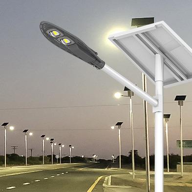 China The exterior solar cob led the whole streetlight cell into a for sale