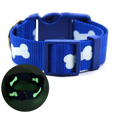 China New Design Viable Collar Lights Nylon Adjustable Collars For Your Small Pet for sale