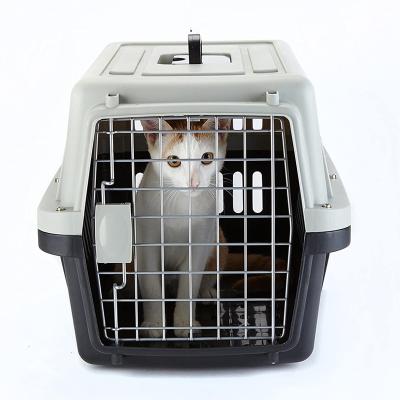 China Viable Size L Dog Pet Carrier Cage House For Cat And Dog for sale