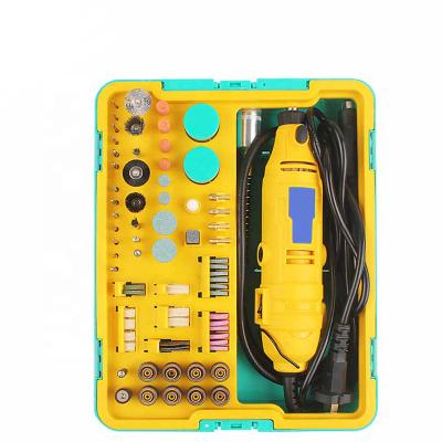 China Hobby Tools CE ETL Box Transparent New Design Different Rotary Tool Combined 118 Rotary Tool Kit With Flexible Shaft for sale