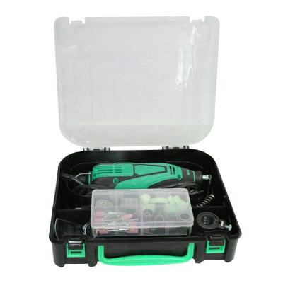 China New Design Electric Mini Rotary Tool Set Handle Box with Free Combination Accessories SFC-123C for sale