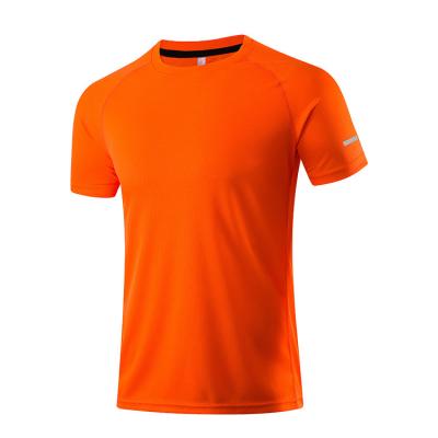 China New Arrival QUICK DRY Men's T-shirts Soccer Running Shirts Fitness Sport Shirts Running Oversize Gym T-shirt Sportswear Tops for sale