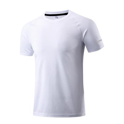 China QUICK DRY Custom Active Wear Shirt Polyester Sport Top Men Running Clothes Gym Sports Elastic Quick Dry T-Shirts for sale