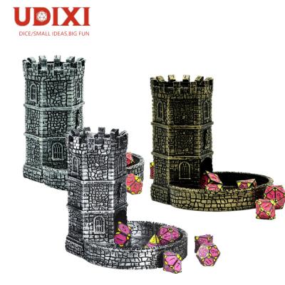 China Resin Udixi style retro resin dies tower dungeons and dragons tower d&d RPG for sale