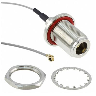 China Tabique hermético femenino de N con el conector del anillo o a la asamblea de cable coaxial de la longitud 1.13m m de UFL los 20cm en venta