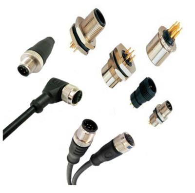 China Custom Aviation Cable 2 3 4 5 6 8 10 12 17 Pin A B C D Coding Code IP67 IP68 Waterproof Circular Connector M12 Cable for sale