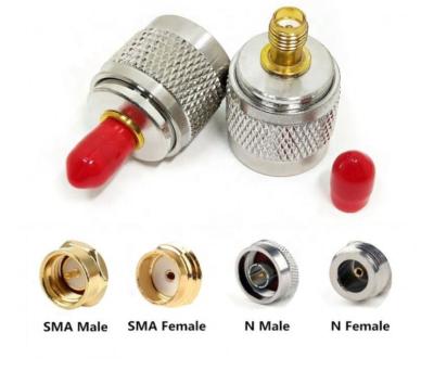 Cina Maschio di N all'adattatore femminile del connettore di radiofrequenza di SMA un'impedenza di 50 ohm in vendita