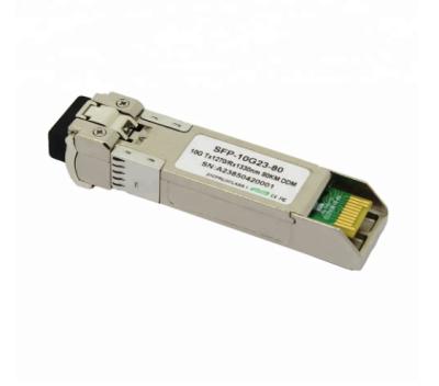 China Monomode- Sfp-Faser-Transceiver BIDI 10G 80km Sfp optischer Modul-MPO zu verkaufen