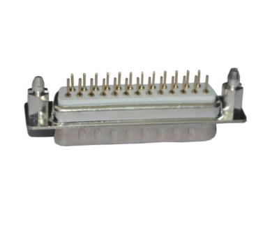 China Tipo blanco del DP del conector sub del Pin D del varón 25 para el alambre eléctrico impermeable en venta