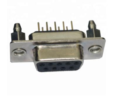 China Conector hembra sub del Pin D del zócalo 9 del DP, submarino eléctrico 9 Pin Male Connector de 90 grados D en venta