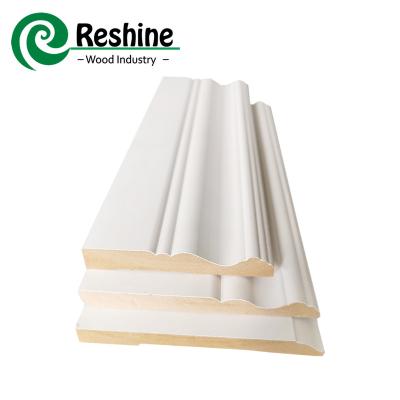 China Modern MDF Primed Baseboard Skirting for sale