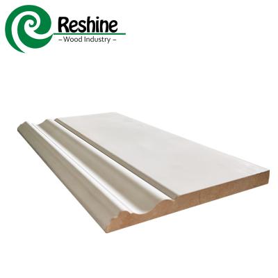 China Modern Wholesale Cheap White Primed MDF Mounts For House Decoration for sale