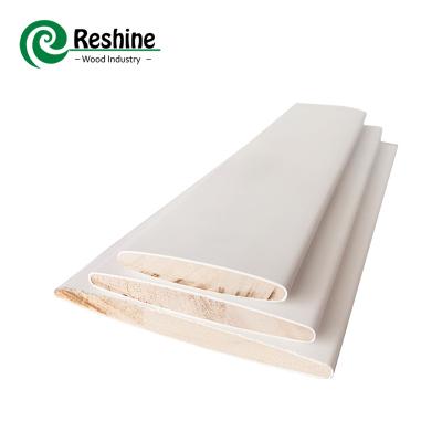 China Good Exterior White Primed Hardwood Plantation Window Shutter Parts for sale