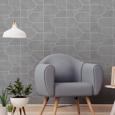 China Modern Classic Geometric Design PVC Wallpapers For Walls Waterproof for sale