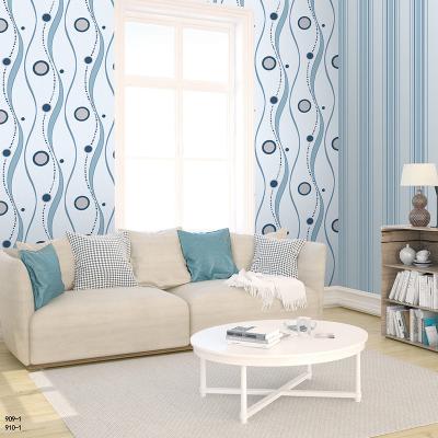 China 2021 Geometric Pattern PVC Wallpaper Modern Home Decorative Wallpaper for sale