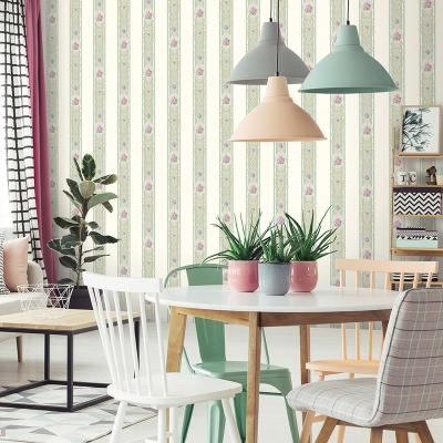 China Modern Damask and Stripes Design PVC Wallpaper Modern Living Room for sale