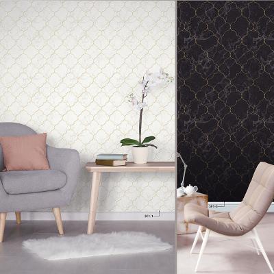 China Modern Luxury Marble Design PVC Wallpaper Room Wallpaper for sale