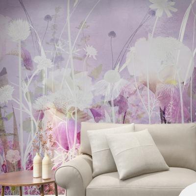 China Modern Floral Wall Papers Decor Wallpaper Living Room for sale