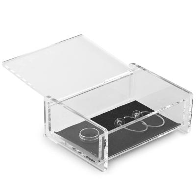 China Viable Luxury Rectangle Organizer Storage Box Acrylic Desk Organizer for sale