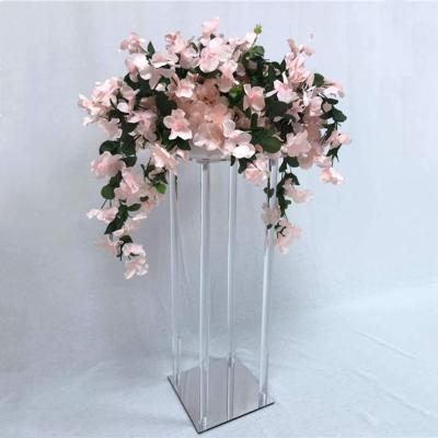 China Acrylic Wedding Centerpiece and Flower Stand Flower Stand ACRYLIC Wedding Decoration for sale