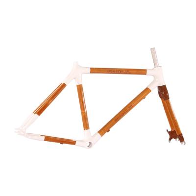 China 2022 Popular Durable 54cm Racing Road Bike Road Bike Bamboo Bike Frame For Adults for sale