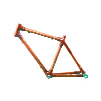 China New design durable multi color bamboo mtb frame 26 29 bamboo alloy racing mountain bike frame for sale