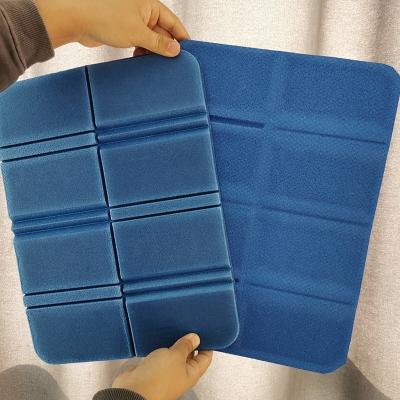 China Foldable Outdoor Activities Anti-Static Portable Cushion XPE Foam Cushion Square Cloth Bag Pure Color/Indoor And Outdoor Plastic Bag for sale