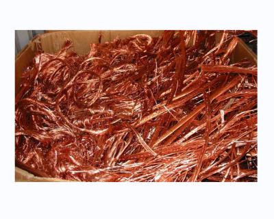 China Industrial Cheap price of 99.99% PVC insulated copper cable wire scrap copper wire in china for sale