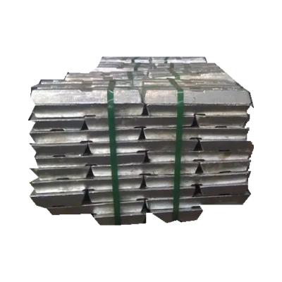 China Industry Material Zinc ingot 99.9% 99.95% factory wholesale aluminum ingot zinc 99.995 for sale