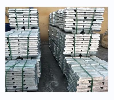 China Die-casting Alloy Battery Industry China factory direct sales zinc ingots 99.995 with cheap price for sale