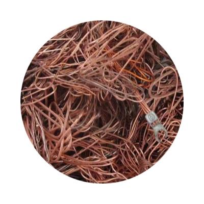 China Industrial Factory High Quality T2 0.5~1.5mm Millbery Copper Wire Scrap Cooper Ingot Scrap for sale