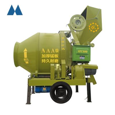 China Working Efficiency Factory Price Large Concrete Mixer With Elevator Construction Drum Small Concrete Mixer for sale