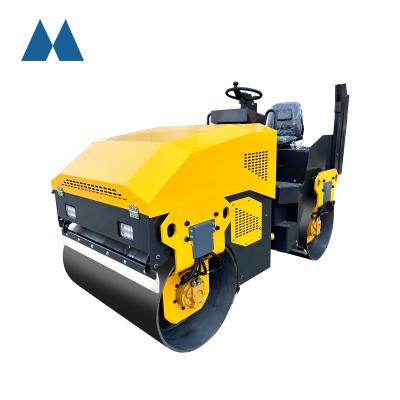 China Shop Construction Material Shop Road Roller Customizable Double 2 Ton Mini Road Construction Machinery Compactor Multiple Vibratory Drum For Sale for sale