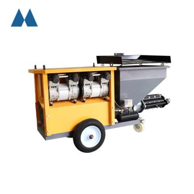 China Widely Used Cement Plaster Cement Mortar Spray Machine Electric Motor Spraying Area 180-200m2/h Plastering Machine for sale