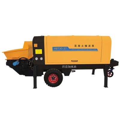 China Construction Material Stores Manufacturer Sale Portable Concrete Pump Machine Conveying Distance 50-80m Sand Concrete Pump Machine for sale