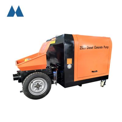 China Construction Material Shops Good Quality Concrete Sand Pump Machine 22kw 1000KG Small Mixer High Pressure Pump for sale