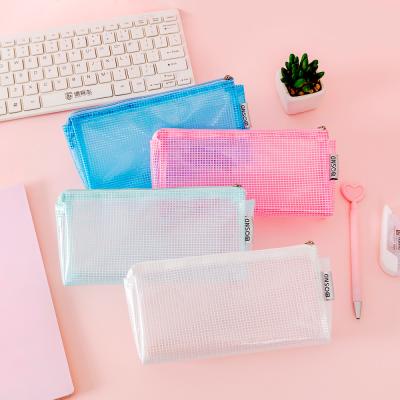 China Good practical sale for girls school cute transparent pencil case with great price for sale