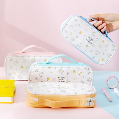 China New design practical bag for girl cheap waterproof pencil case with high quality for sale