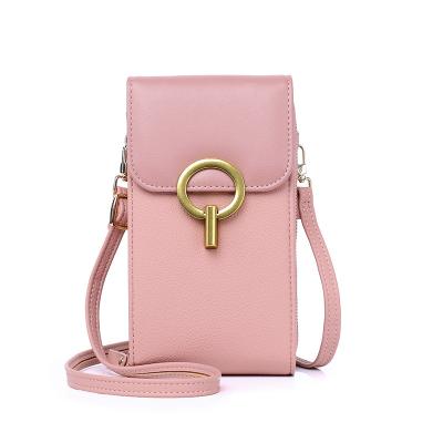 China Practical Wholesale Travel Lady Mobile Phone Jelly Purse Launched Shoulder Bag for sale