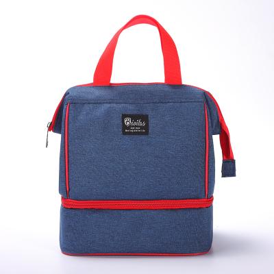 China Good Selling Practical 600D Kids Insulated Lunch Cooler Bags for sale