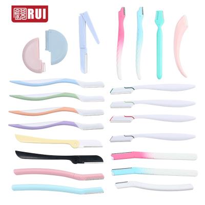 China Fashional New Eyebrow Trimmer JAPAN Blade Design Customized Safety Eyebrow Hair Remover Hair Shaper Razor Facial Eyebrow Trimmer For Women for sale